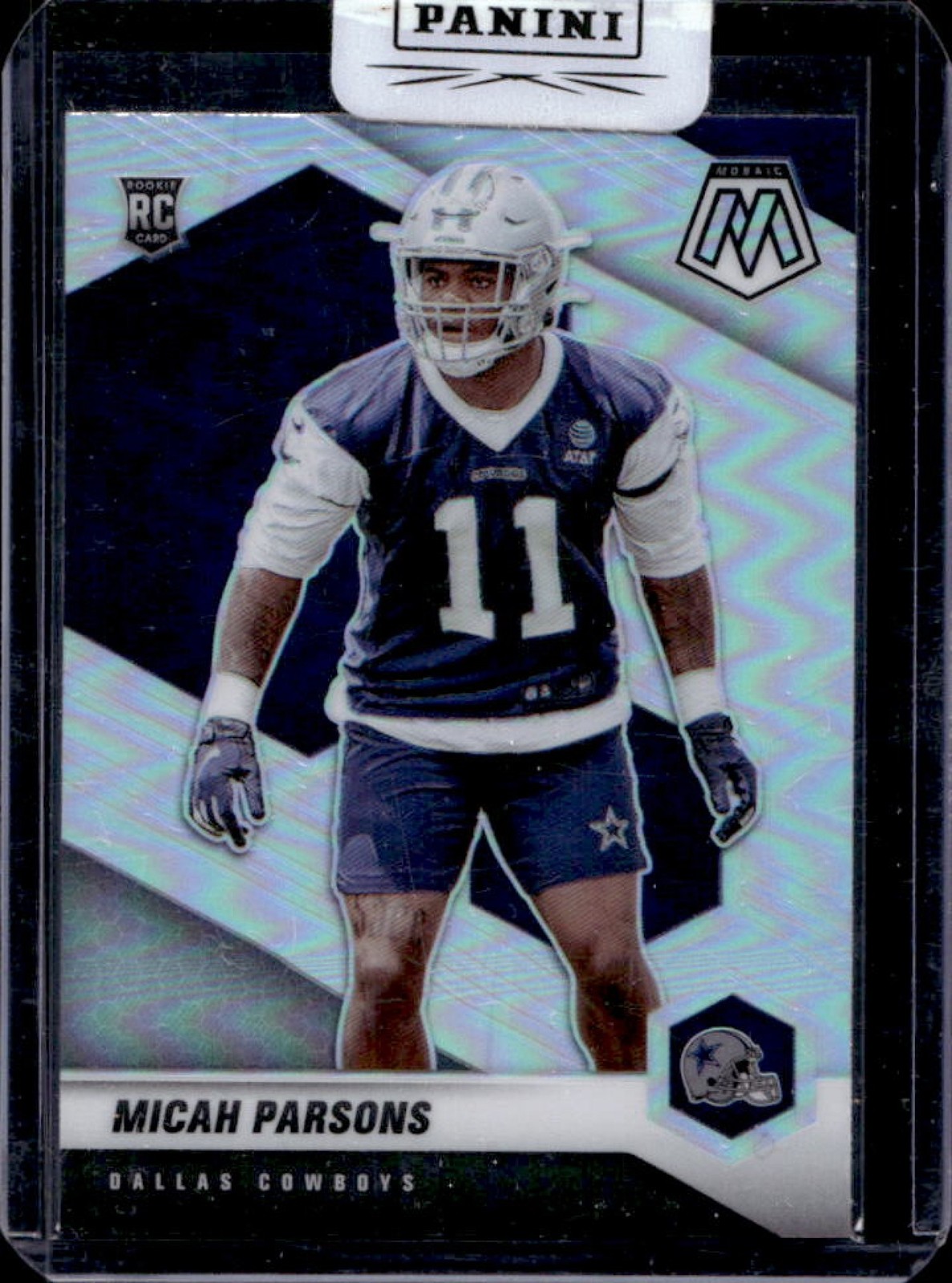 2021 Mosaic Micah Parsons Rookie Variations RC Silver #362-V Cowboys