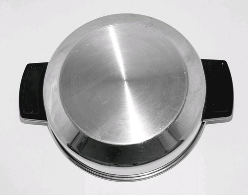 Vtg Permanent MC2000 Multi-Core Sauce Pan 8" Pot & Lid 5 Ply Stainless Steel A+! - Picture 13 of 17