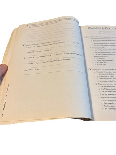Integrated Chinese 2 Workbook Simplified Chinese 4th Edition 2/3 Clean As Is - Imagen 8 de 8