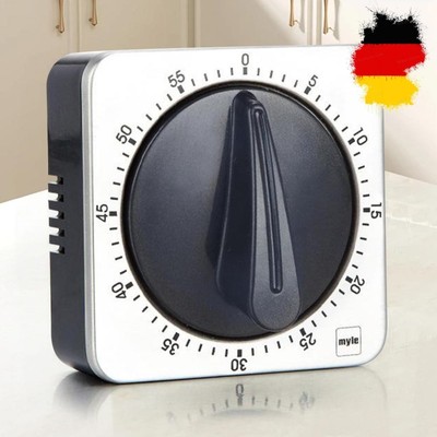 Kitchen Timers No Batteries Required Manual Countdown Timer for Washing Steaming