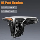 LED Headlight Assy Factory Projector For 2025 2026 KIA K4 Right Passenger Side