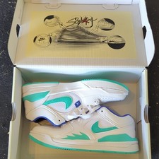 Jordan Stadium 90 SE GS Kids Sneaker US 5Y White/Hyper Royal/Hyper Jade