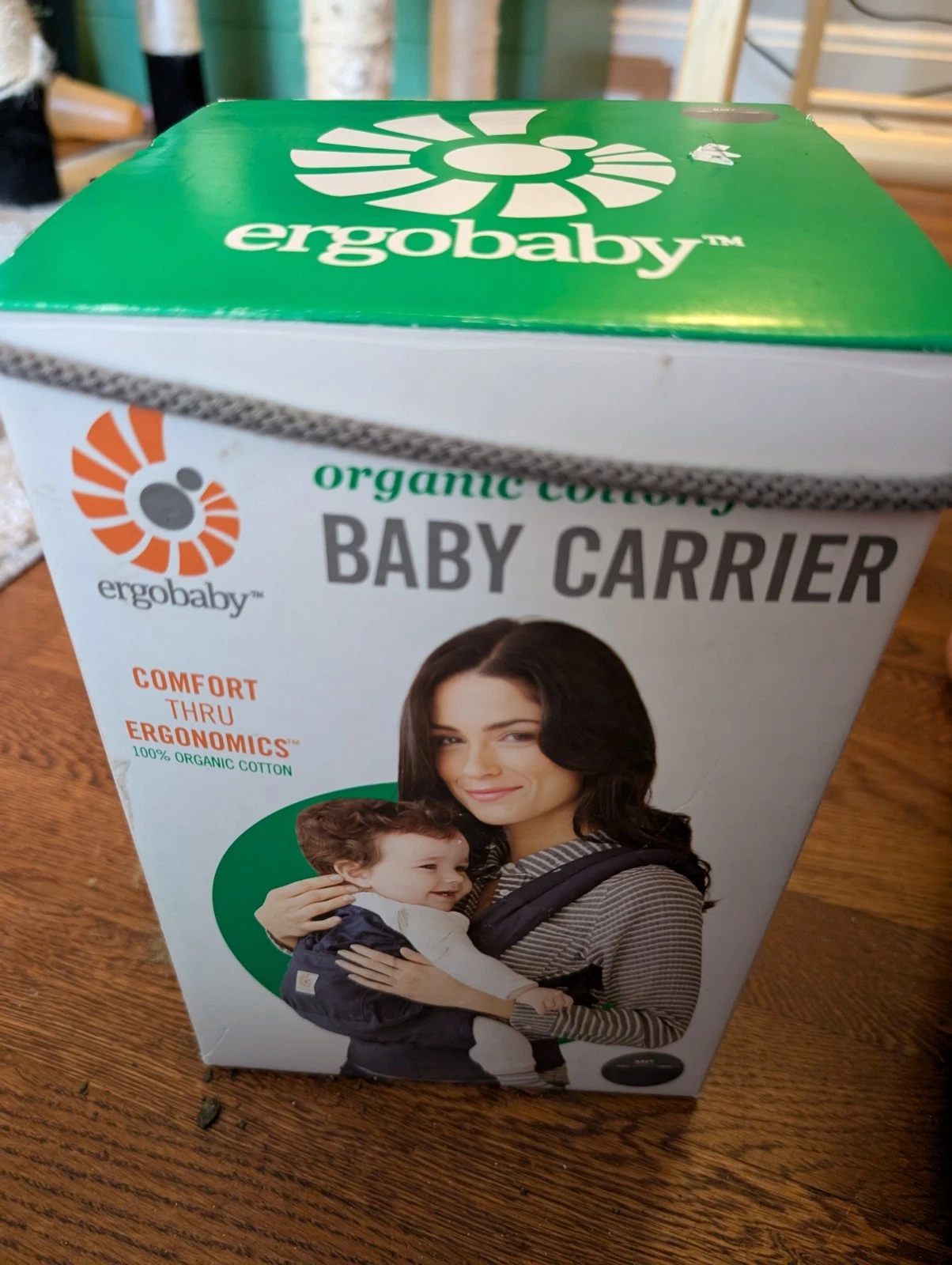 Ergobaby - Baby Carrier Organic Cotton Navy Blue