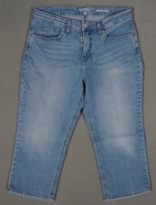 VF11470  LEE  RIDERS MIDRISE CAPRI, CROPPED WOMENS JEANS sz8M