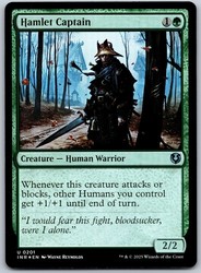 Hamlet Captain #201 Foil Innistrad Remastered