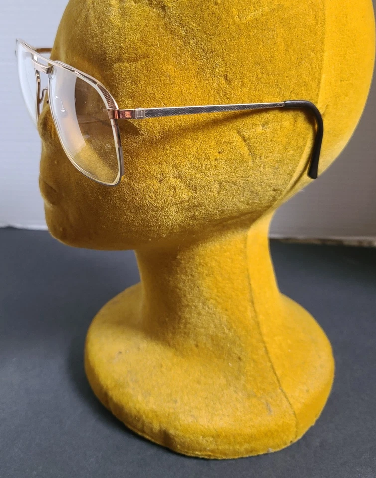 Gafas de sol de aviador tono dorado Alfred Dunhill de colección años 80 monturas 59 17 135 Foto 4 de 4