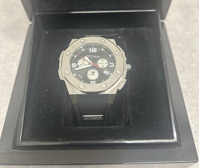 OTUMM Herrenuhr Chronograph Swiss Inkl Box Batterie NEU