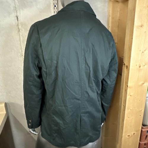 Duluth Trading Co Blazer Jacket Mens XL Green Cotton Utility Workwear Pockets CC - Picture 3 of 5