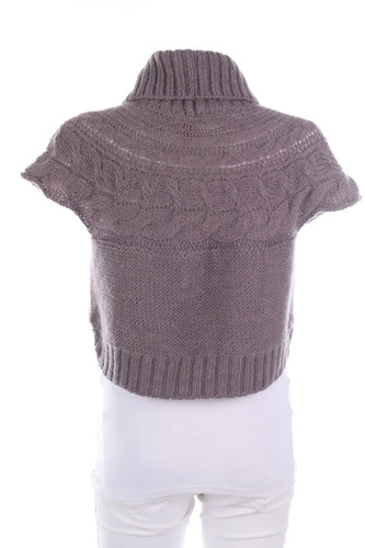 ESPRIT Strickjacke Bolero Wolle M lila transparent - Bild 3 von 6