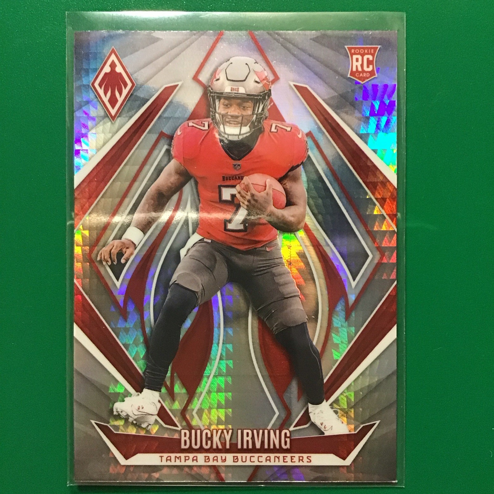 2024 PANINI PHOENIX HYPER BUCKY IRVING TAMPA BAY BUCCANEERS RC #166 PARALLEL