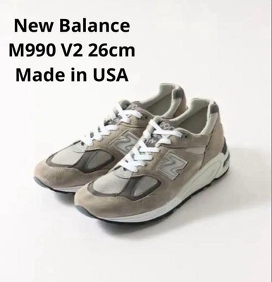 Men 8.0US New Balance M990 V2 Made In Usa