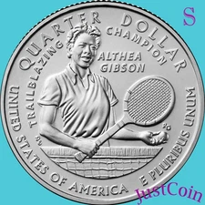 2025-S ALTHEA GIBSON AMERICAN WOMEN UNCIRCULATED QUARTER * PRESALE October