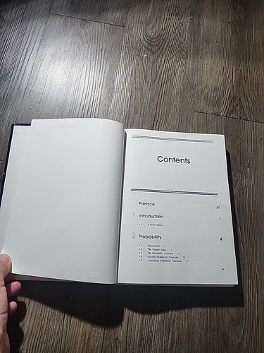 An Introduction To Probability & Its Applications Larson/Marx Hardcover 1985 - Picture 6 of 12