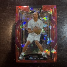 2024-2025 Panini  Select Darius Garland #39 Red Prizm