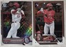 JORDAN WALKER ROOKIE 2023 Topps Chrome #209 & Bowman Chrome MOJO BCP-221 