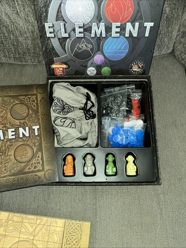 Element Brettspiel inklusive Silber Erweiterung 2-4 Spieler Strategie komplett - Bild 6 von 12