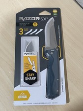 Outdoor Edge Razor SX5 Replaceable Blade Pocket Knife 3.0 inch Japanese Steel