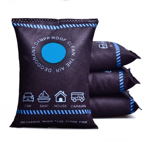 1/2/5x Reusable Dehumidifier Bag Dehumidification Bag Desiccant for Car Home Use - Picture 1 of 17