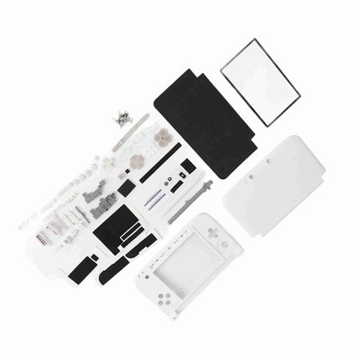 Pwshymi Replecement Case, Kunststoff, einfache Installation, professionelle Kompletthülle, stabil, kompakt für 3DS XL