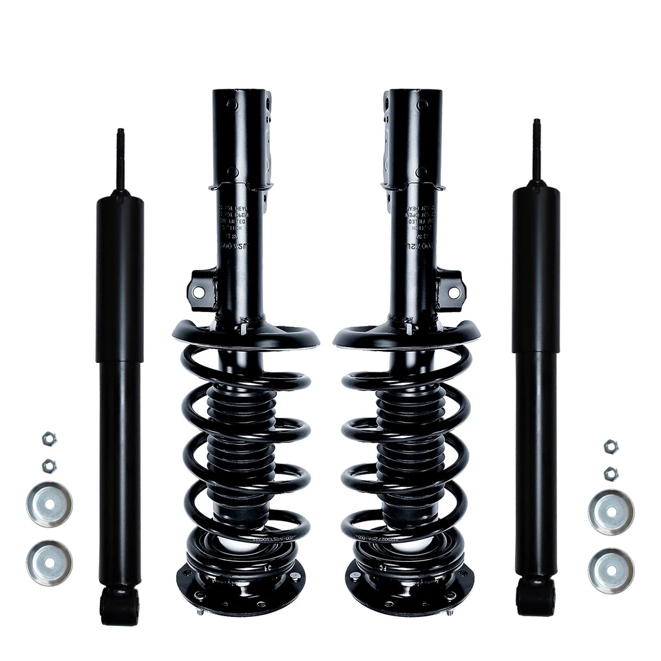 4PCS Front & Rear Shock Struts Absobers For Chevy Malibu Pontiac G6 Saturn Aura Foto 2 de 4