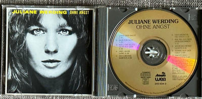 JULIANE WERDING - OHNE ANGST  Gold CD 1984/87  wea Michael Cretu
