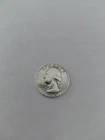 1960 US quarter silver circulated  d