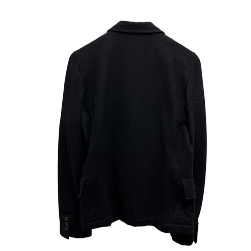 Usato Nero Comme Des Garcons Oro Bottoni Lana Cappotto 1F-J002 Misura Xs 020225 - Foto 2 di 7