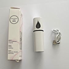 Nano Mist Sprayer Portable USB Rechargeable Facial Steamer, Moisturizing White