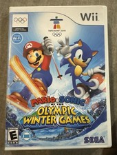 SEGA Mario & Sonic Olympic Winter Games Nintendo Wii Sports Multiplayer