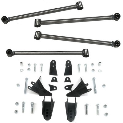 AMC Rebel 1967 - 1970 Heavy Duty Triangulated 4-Link Kit  