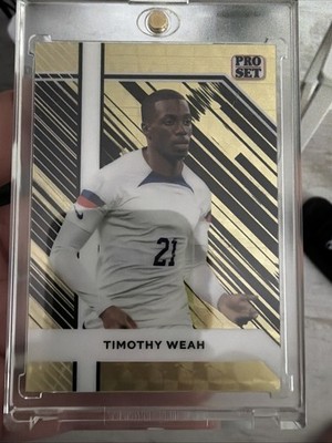 Topps Pro Set Timothy Weah USA One Of One 1/1 Wow