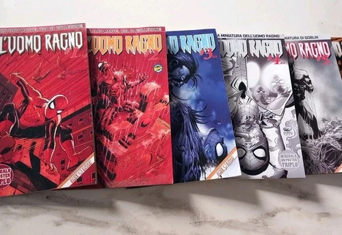 THE SPIDER MAN THE OTHER 1/6 COMPLETE WITH POSTER IN 2, 3, 4 - MARVEL ITALY