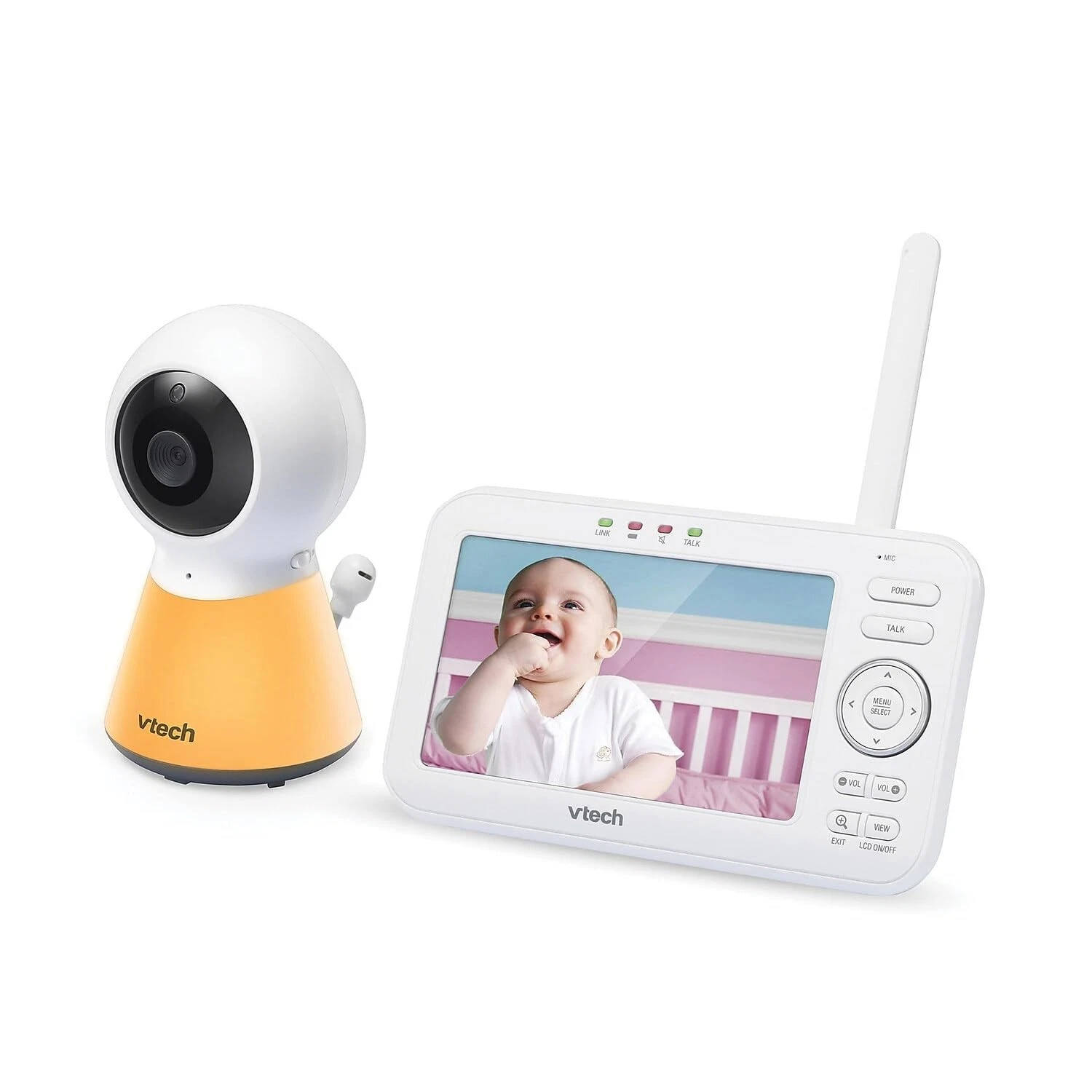 Digital Video Baby Monitor 5 Inch Screen Nightlight VTech 030-04-0661