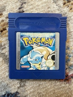 Pokemon Blaue Version - Original (Nintendo Game Boy, 1998) Nur Spiel - Funktioniert