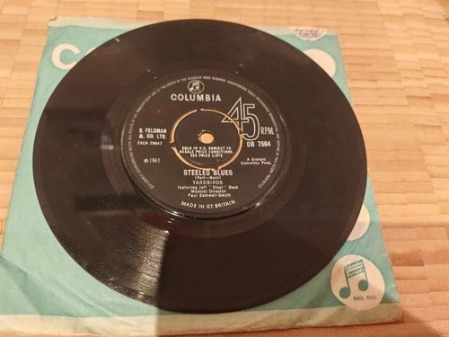 YARDBIRDS Heart Full Of Soul / Steeled Blues 1965 UK Columbia DB7594 EXCELLENT