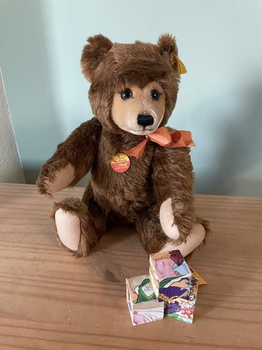 Big:Steiff Teddy Bär, Nr. 011108, 43 cm,Voice, Teddybear, classic, Replik, bear, - Bild 9 von 15