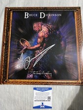 BRUCE DICKINSON SIGNED The Chemical Wedding IRON MAIDEN Vinyl AUTOGRAPH BSA COA