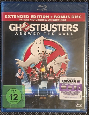 Ghostbusters - Answer the call - Kinoversion & Extended Cut, Blu-Ray, Neu / OVP 