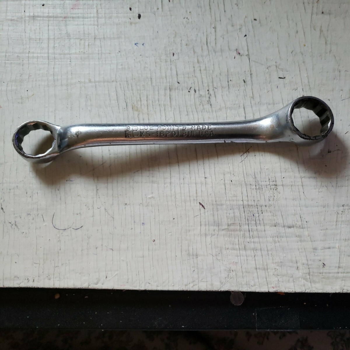 Blue Point By Snap On Double Offset Box Wrench- XS-1820 1947-9/16