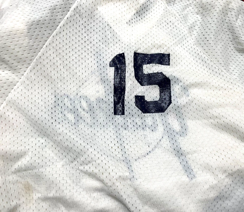 THURMAN MUNSON 15 New York Yankees Men Pullover Nylon 1970s Jersey M MJ Soffe - Image 4 of 4