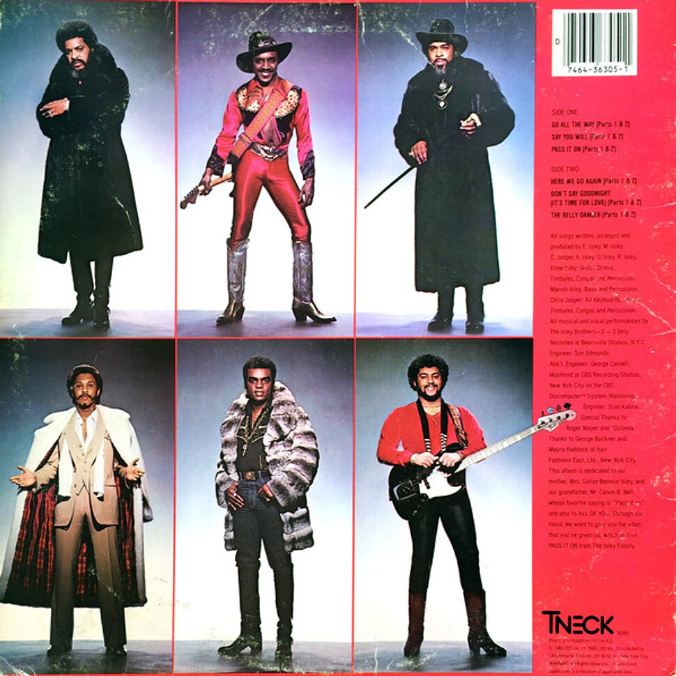 The Isley Brothers - Go All The Way (Vinyl LP - 1980 - US