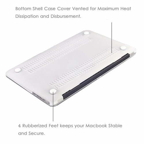 For 13" MacBook Pro A2159 A1989 A1706 A1708 Hard Case Shell Keyboard Cover LCDfm - Picture 3 of 35