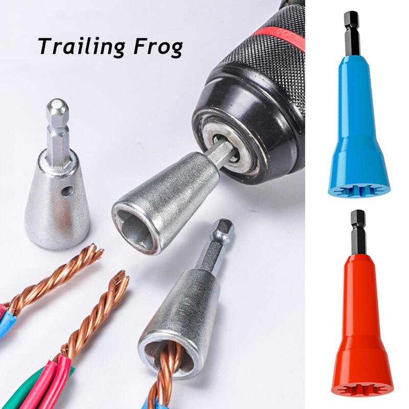 Silver Electrical Drill Wire Stripper Wire Stripping Twisting Cable Nut