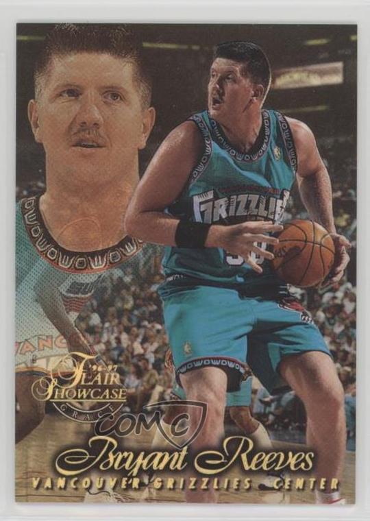 1996-97 Flair Showcase Row 1 Bryant Reeves #38
