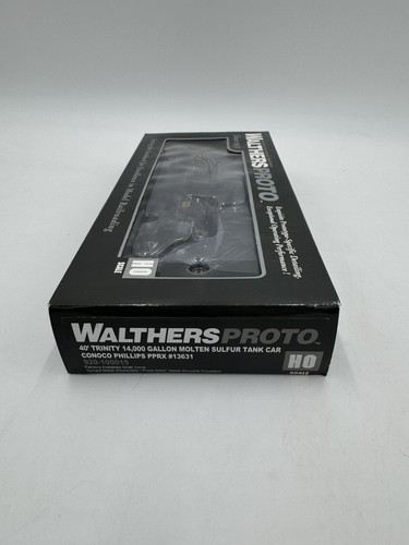 HO Walthers 920-100015 ITDX #13631 40' Trinity 14K Gallon Molten Sulfur Tank Car - Picture 4 of 8