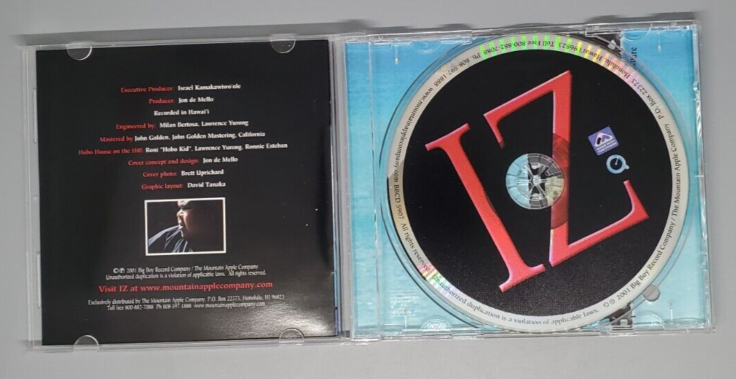 Alone in Iz World by Israel Iz Kamakawiwo'Ole (CD, 2001) - CD