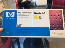 GENUINE-HP-502A-Q6472A-YELLOW-TONER-CARTRIDGE-LASER-JET-3600-NEW-OEM-AD643
