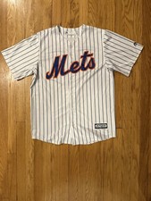 Brandon Nimmo #9 New York Mets Majestic MLB Baseball (Adult Size Medium)