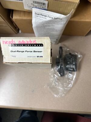 VERNIER SOFTWARE DUAL-RANGE FORCE SENSOR DFS-DIN (NEEDS ADAPTOR)