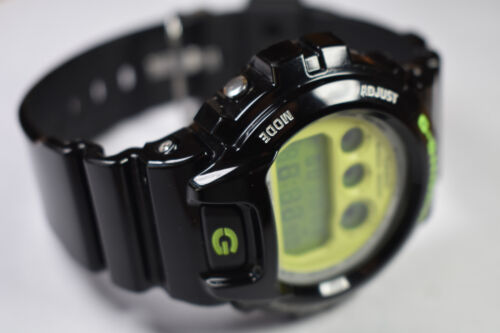 Casio DW6900CS-1 (1289) Green Crazy Colors Men's Watch NEW BATTERY! - Picture 4 of 8